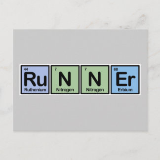 エレメントで作成したランナー ポストカード