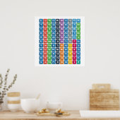 エレメントの周期表3 ポスター (キッチン)