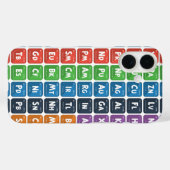 エレメントの周期表3 Case-Mate iPhoneケース (裏面 (横))