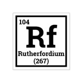 エレメントカスタムの周期表のエレメントのエレメント ラバースタンプ (インプリント)