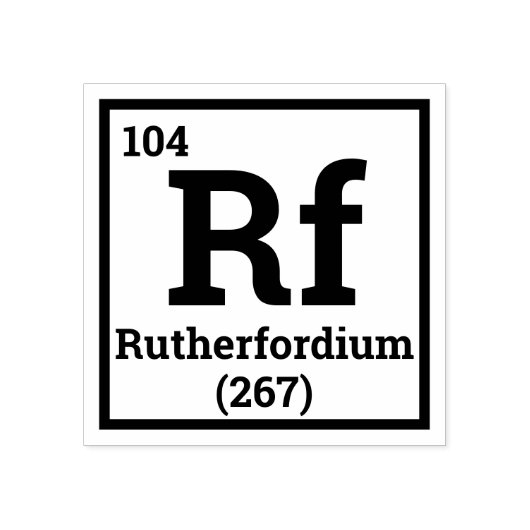 エレメントカスタムの周期表のエレメントのエレメント ラバースタンプ (インプリント)