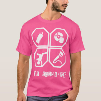 エレメントヒップホップラブミュージックティーシャツ Tシャツ