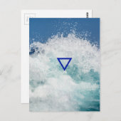 エレメント水記号 ポストカード (正面/裏面)