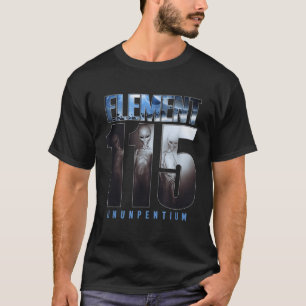 エレメント115 UnpentiumエイリアンUFO領域51 飛んでいる S Tシャツ