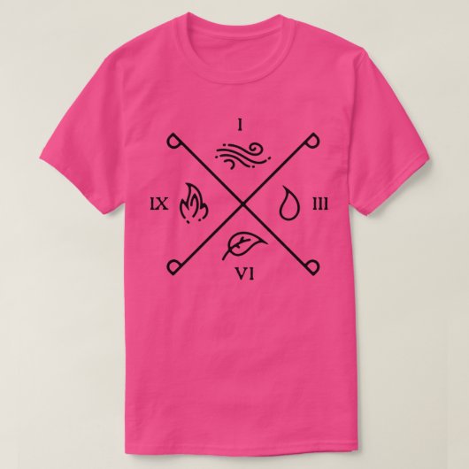 エレメント2クラシックのTシャツ Tシャツ (デザイン正面)
