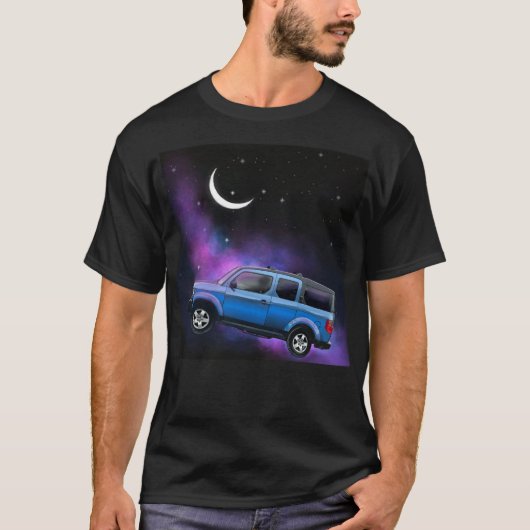 エレメント: 限界は空 Tシャツ (正面)