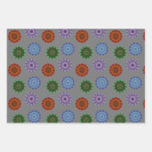 エレメントMandalasラッピング紙セット ラッピングペーパーシート (正面2)