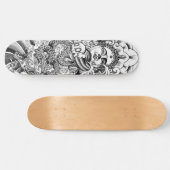 エレメン日本のトライダーデッキスケートボード スケートボード (横)