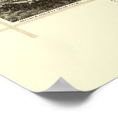 エレンビル，ニューヨークのパノラママップ – 1887 ポスター (角)