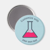 エレンメイヤーフラスコ科学カスタム文字 マグネット (正面/裏面)