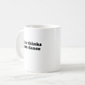 エレン考えは踊れる コーヒーマグカップ (正面左)