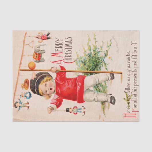 エレン・クラッサドルによるメリークリスマス 薄葉紙 (正面)