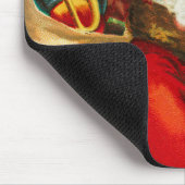 エレン・クラプスダルによる『メリー・クリスマス サンタクロース』 マウスパッド (コーナー)