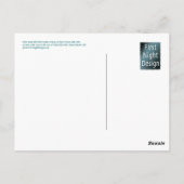 エレン・テリーとヘンリー・アーヴィングのヴィカール・オブ・ウェイクフィー ポストカード (裏面)