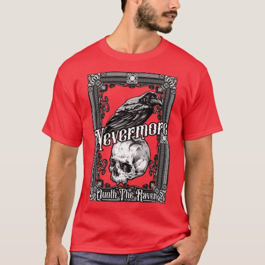 エレン・ポー ザ・レイヴン 永遠に Tシャツ (正面)