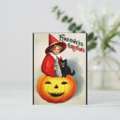 エレン・H・クラップサドル:ジャック・オランタンの魔女 ポストカード (スタンド正面)