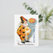 エレン・H・クラップサドル:ハロウィンハーレクイン ポストカード (スタンド正面)