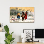 エレン・H・クラップサドル：彼は来いる ポスター (ホームオフィス)