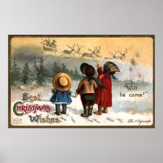 エレン・H・クラップサドル：彼は来いる ポスター (正面)