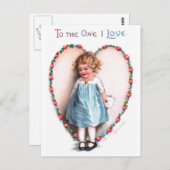 エレン・H・クラップサドル：愛する人へ ポストカード (正面/裏面)