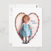 エレン・H・クラプサドル：親愛母 ポストカード (正面/裏面)