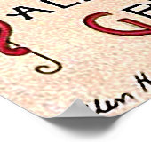 エレンH.クラップサドル：カボチャ列 ポスター (角)