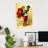 エレンH. Clapsaddle:この愛するハートを受け入れる ポスター (ホームオフィス)