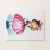 エレンH. Clapsaddle: ハートの女の子 ジグソーパズル (横)