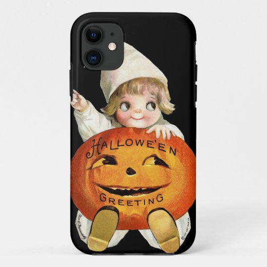 エレンH. Clapsaddle: 少しカボチャ男の子 Case-Mate iPhoneケース (裏面)