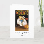 エレンH. Clapsaddle: 感動のハロウィン カード (裏面)