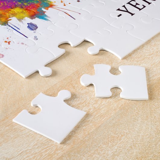 エレヴァンアルメニアスカイライン ジグソーパズル (側面)