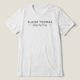 エレーヌトーマゴティックトレンディーワンドスパークルブラック トライブレンドTシャツ