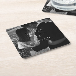 エレ結婚スミアの写真 スクエアペーパーコースター