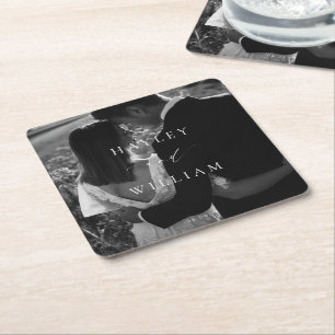 エレ結婚スミアの写真 スクエアペーパーコースター