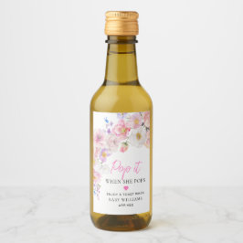 エロイズフローラベビーシャワーポップ・アートのIt ワインラベル