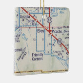 エロイFLヴィンテージマップ セラミックオーナメント (右)