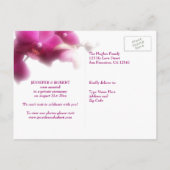 エロエレガントペメント結婚の 案内ポストカード (裏面)