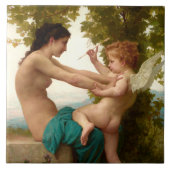 エロスから身を守る少女 タイル (正面)