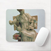 エロスと遊ぶアフロディーテの置物 マウスパッド (マウス)