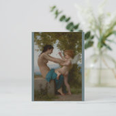 エロスに対抗するブーゲローの少女 ポストカード (スタンド正面)