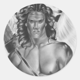 エロス・エンジェル・ラブステッカー ラウンドシール