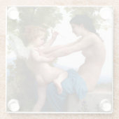 エロス・キューピッドファインアート ガラスコースター (裏面)