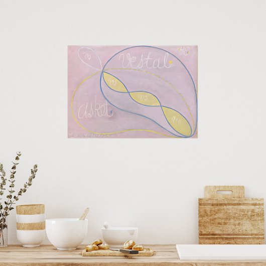 エロス・シリーズ1907年2月2日 |ヒルマフクリント ポスター (キッチン)