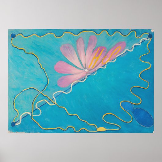 エロス・シリーズ、グループII、2番Hilma af Klint著 ポスター (正面)