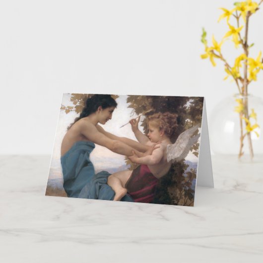 エロス・ブジローからハートを守る カード (黄色い花)