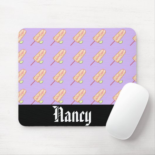 エロテメキシコスタイル通りコーンオンザコブ マウスパッド (マウス)