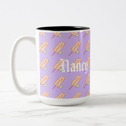 エロテメキシコ通りスタイルコーンオンザコブ ツートーンマグカップ (左)