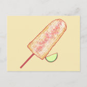 エロテメキシコ通りスタイルコーンオンザコブ ポストカード (正面)