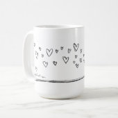 エロディ コーヒーマグカップ (正面左)