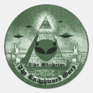 エロハイムのステッカー ラウンドシール